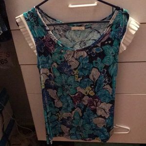 Flower Print Top